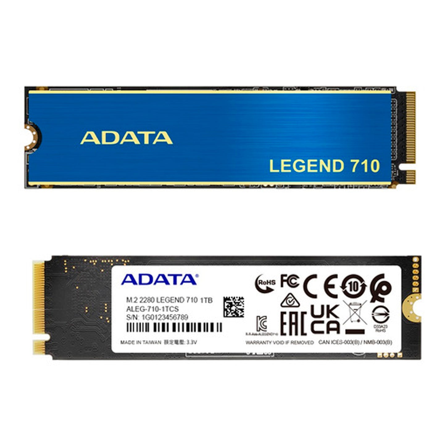 Disco Sólido Adata Legend 710 1tb Pcie Gen 3 M.2 Ssd