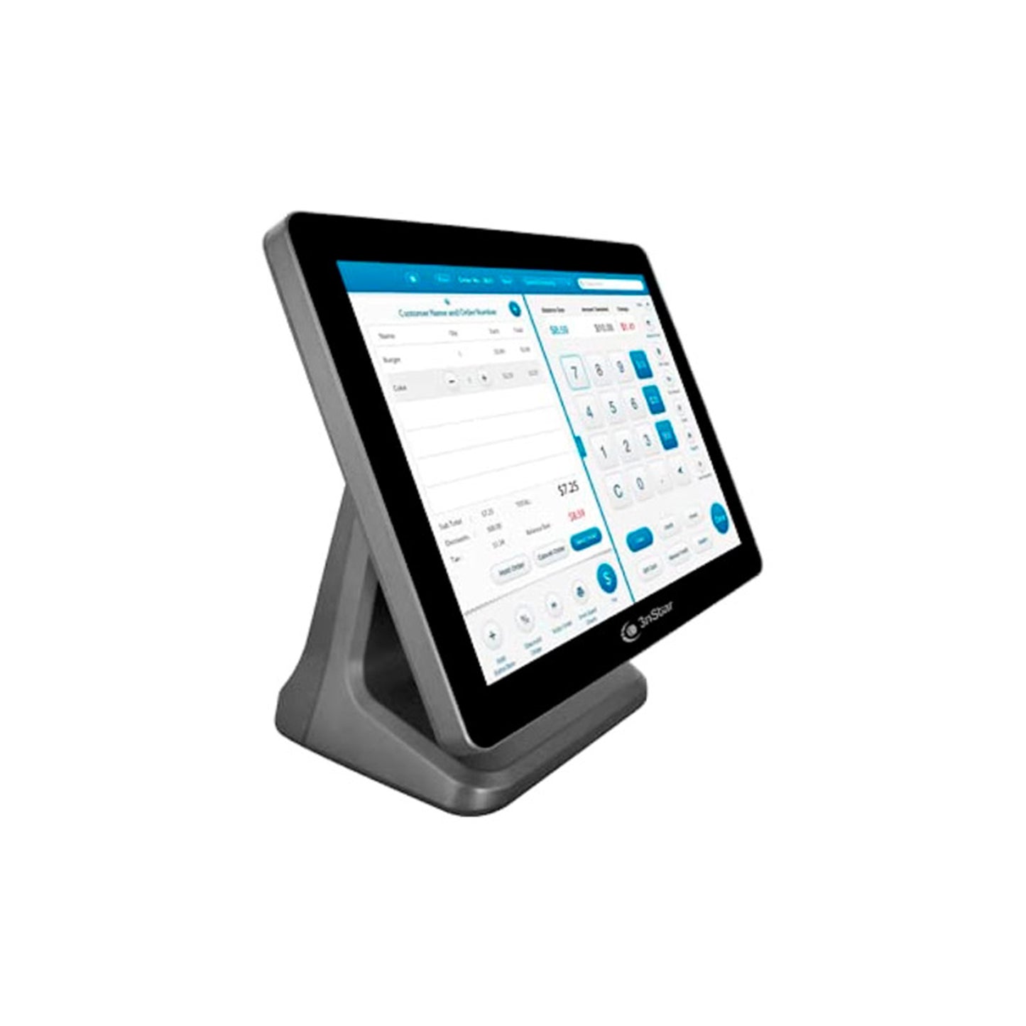 Sistema Pos 3nstar Pte0105 Celeron 4gb Ssd 120gb Táctil 15