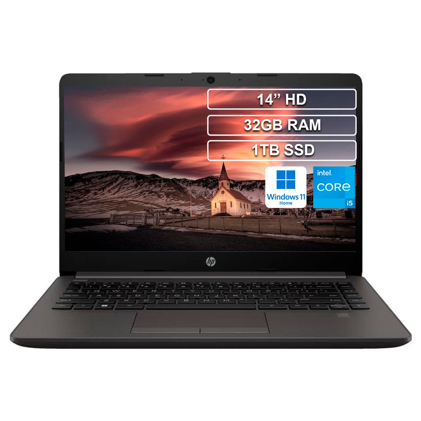 Portátil HP 240R G9 Core i5 1335U 32GB 1TB HD 14 Win 11 Home
