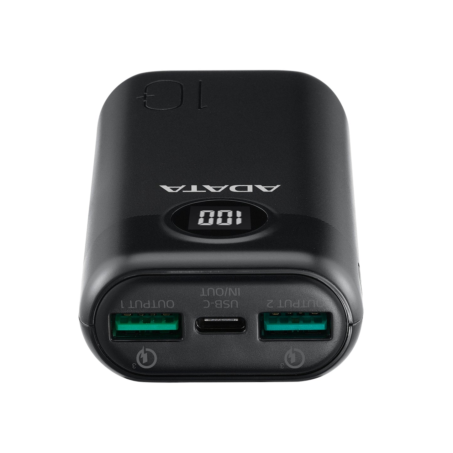 Power Bank Adata 10000 Mah AP10000QCD Multi Carga - Negro