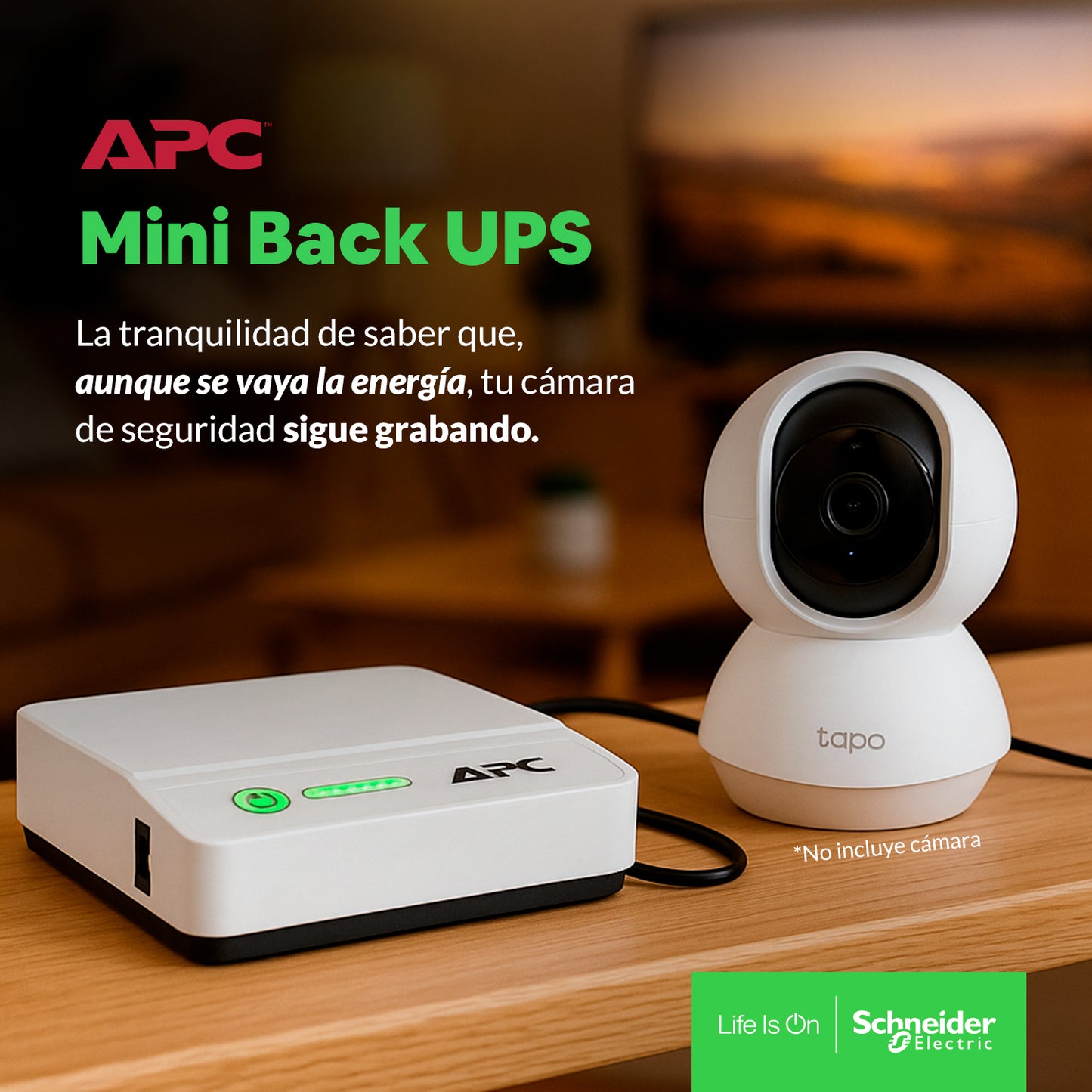 Mini Back-UPS APC 12V 36w Para Router Y Modem Wi-fi