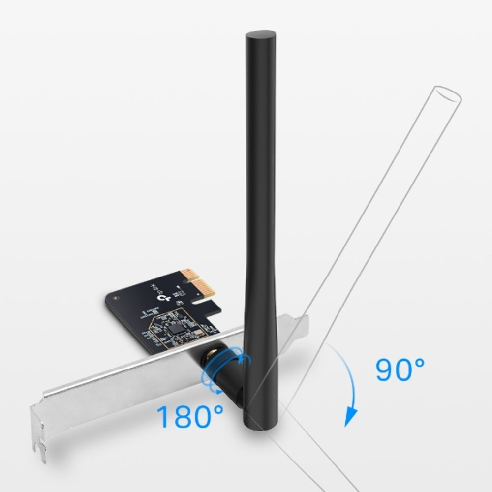 Adaptador Wifi Tp-link Pci Express Dualband Ac600 Archer T2e