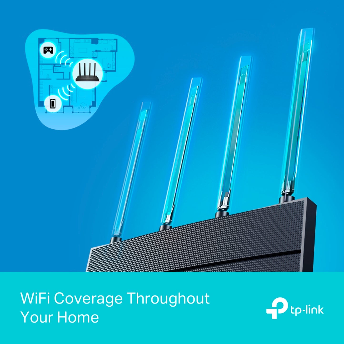 Router Tp-link Ax1500 Archer Ax12 Gigabit Wifi 6 Dual Band