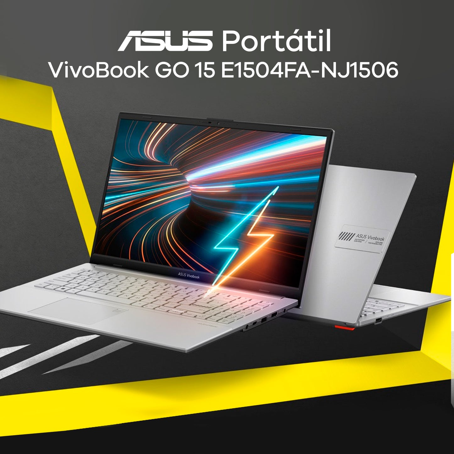 Portátil Asus Vivobook E1504FA Ryzen 5 7520U 16GB 512GB FHD