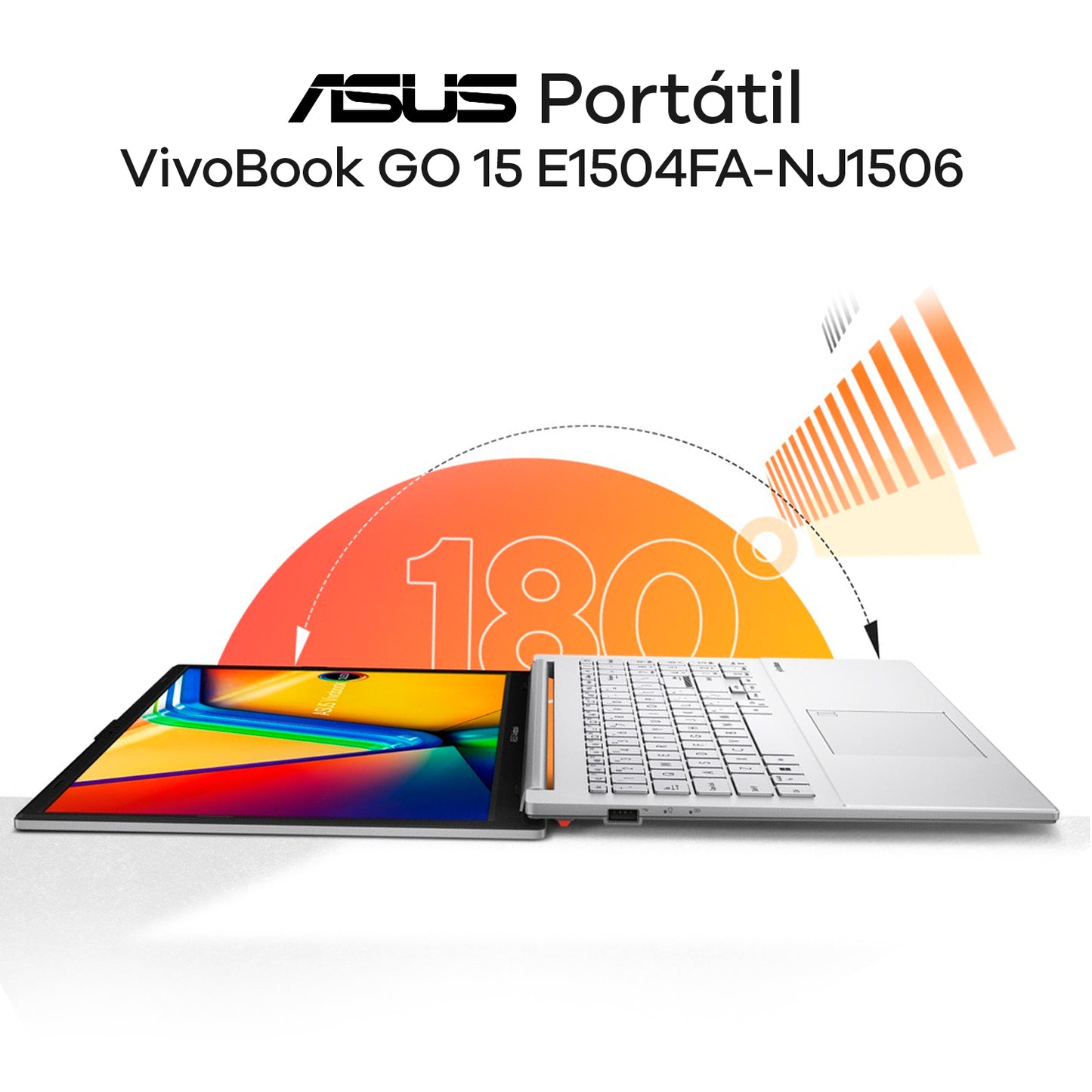 Portátil Asus Vivobook E1504FA Ryzen 5 7520U 16GB 512GB FHD