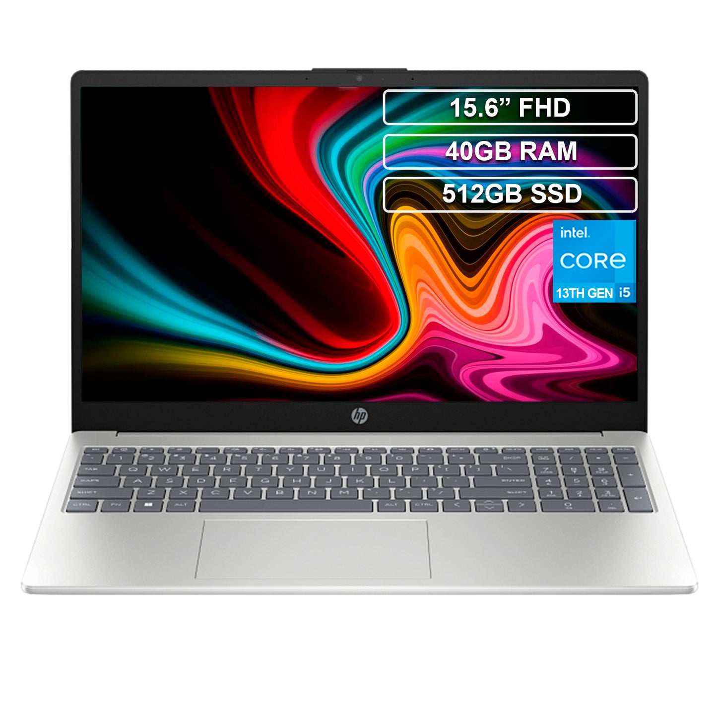 Portátil HP 15-fd0030la Core i5 1334U 40GB 512GB FHD 15.6