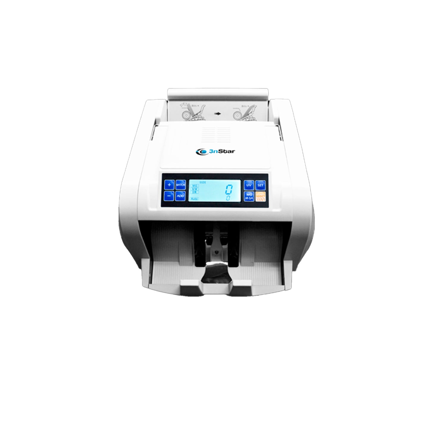 Contadora De Billetes Bc1005 3nstar Sensor Uv Doble Pantalla
