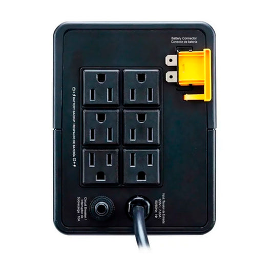 Ups Apc Bvx900l-lm 900va Interactiva 6 Tomas Avr 480 Watts
