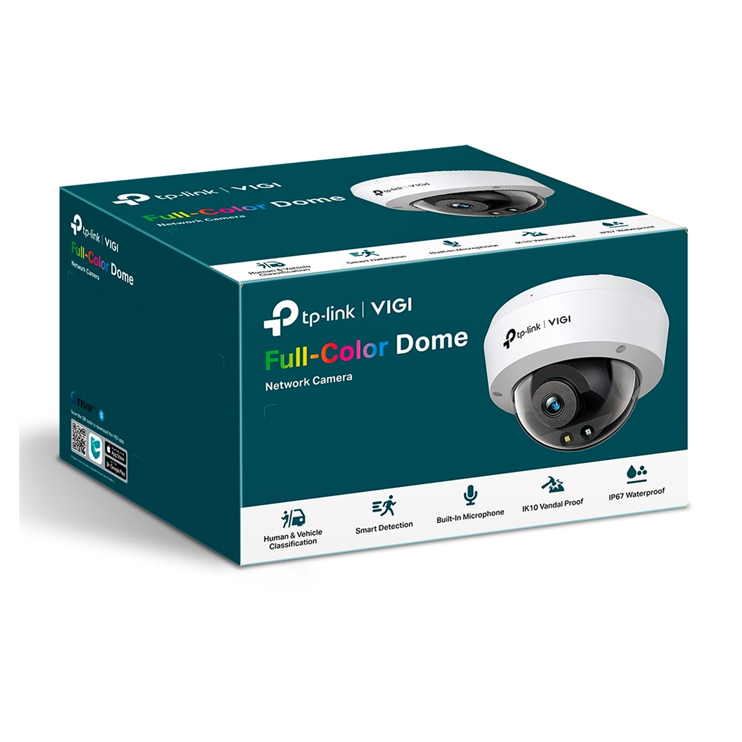 Cámara De Seguridad IP Tp-link Vigi C250 Full-Color Domo 5MP