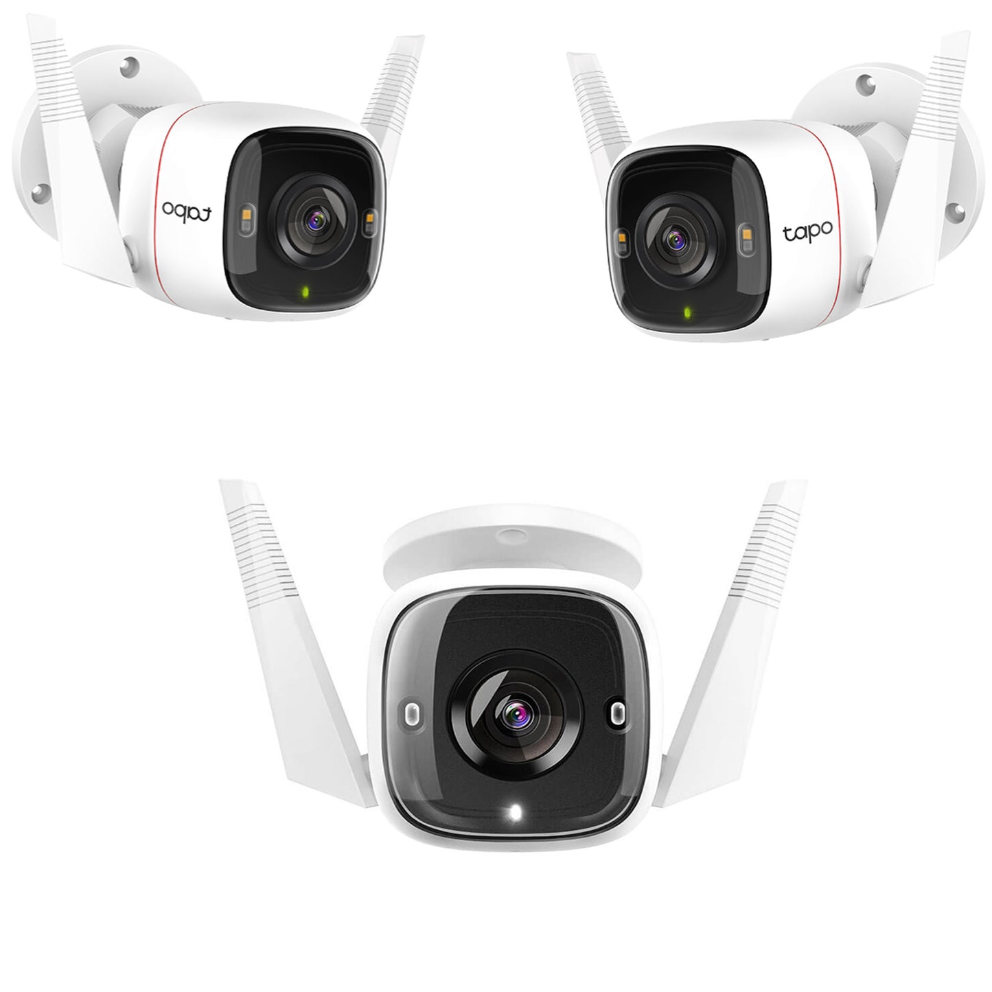 Cámara Tapo C320 Vigilancia Exterior 2k Wi-fi Tp-link x 3