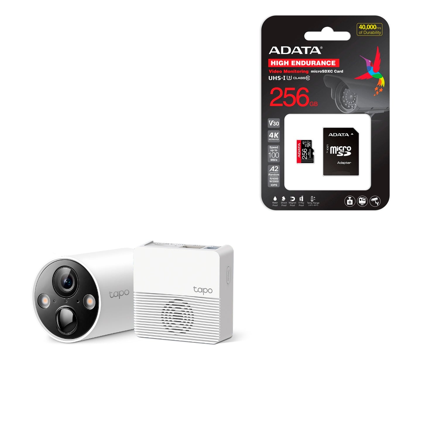 Cámara Tapo C420s1 Vigilancia Inalámbrica TP-Link + 256GB