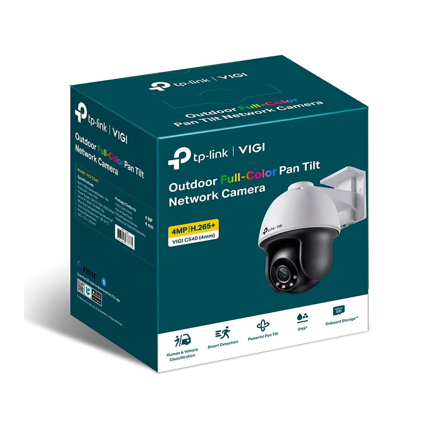 Cámara De Seguridad Tp-link Vigi C540 (4mm) + 256GB