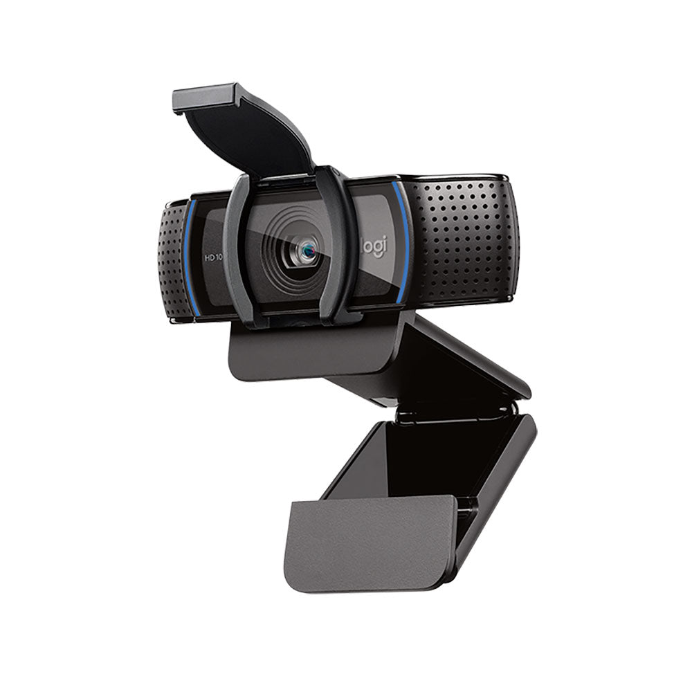 Cámara Web Full Hd Logitech C920e rial Tapa Obturador