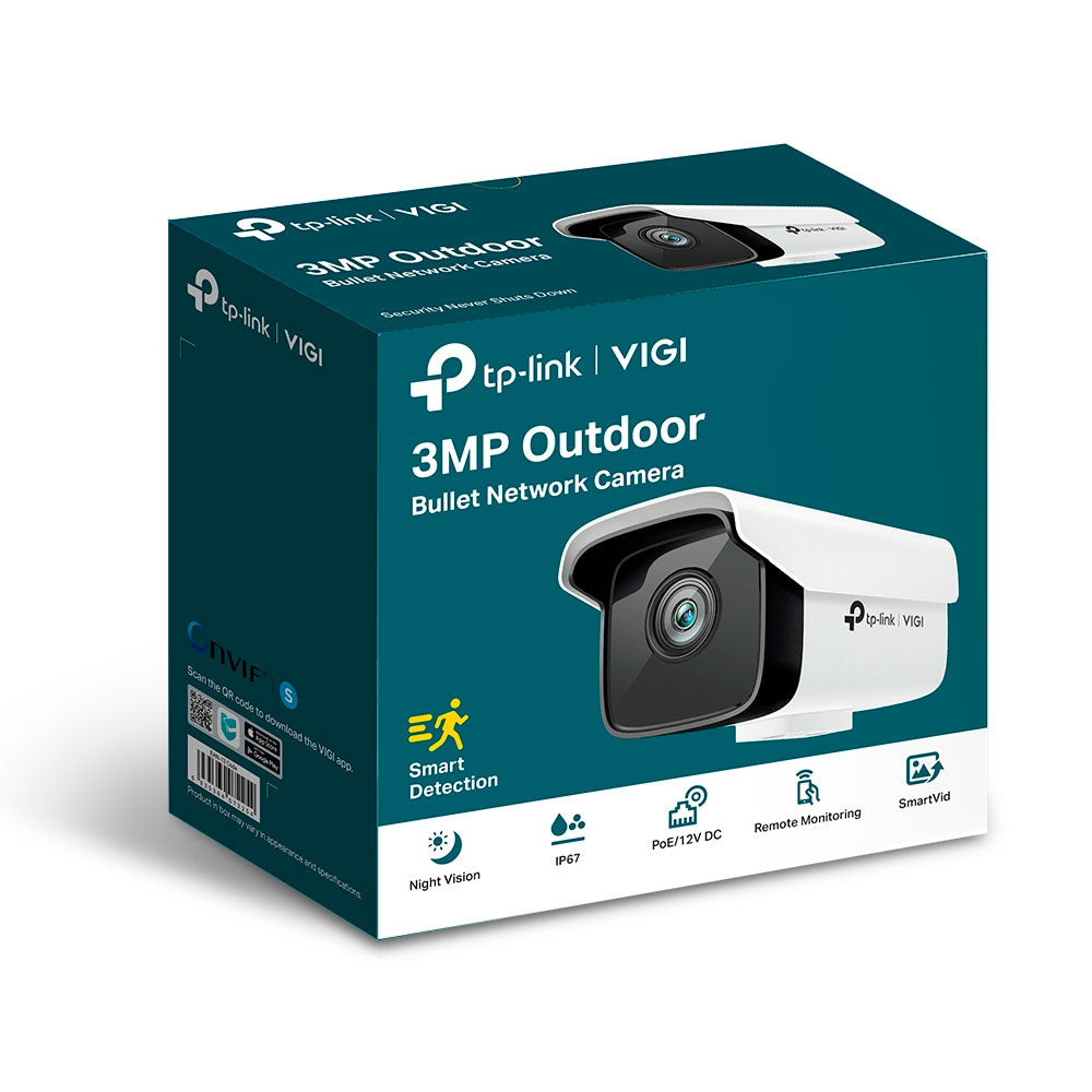 Cámara De Seguridad Tp-link Vigi C300hp 4mm 3mp Tipo Bala
