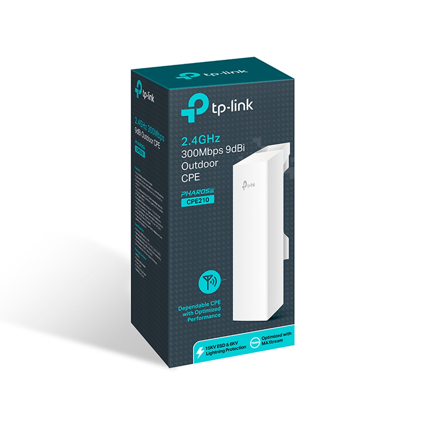 Access Point Tp-link Cpe210 9dBi en 2.4GHz 300mbps