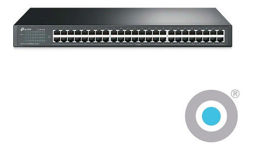 Switch Para Rack De 48 Puertos 10/100mbps Tl-sf1048 Tp-link
