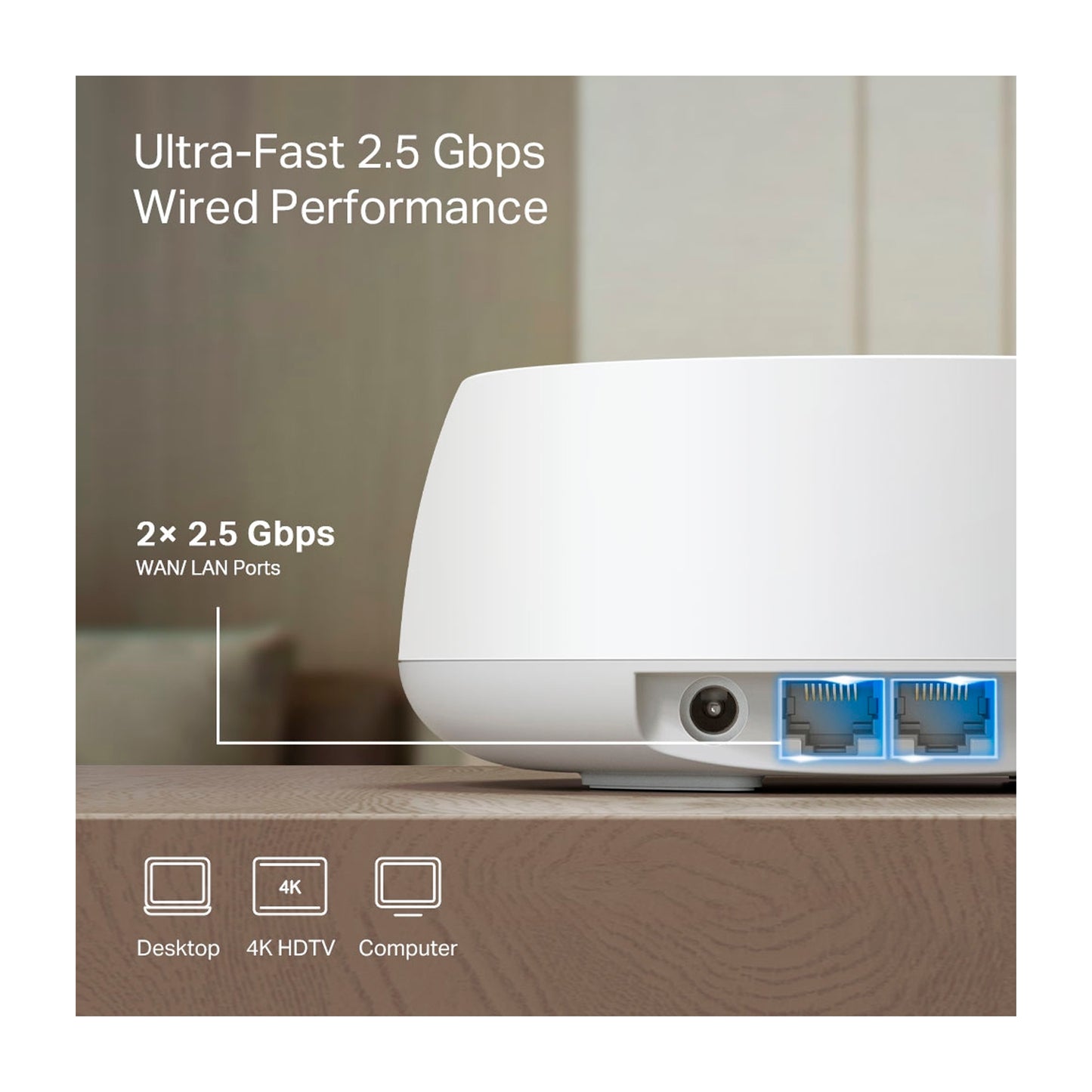 Extensor Wifi 7 Tp-link Deco BE25 Mesh BE3600