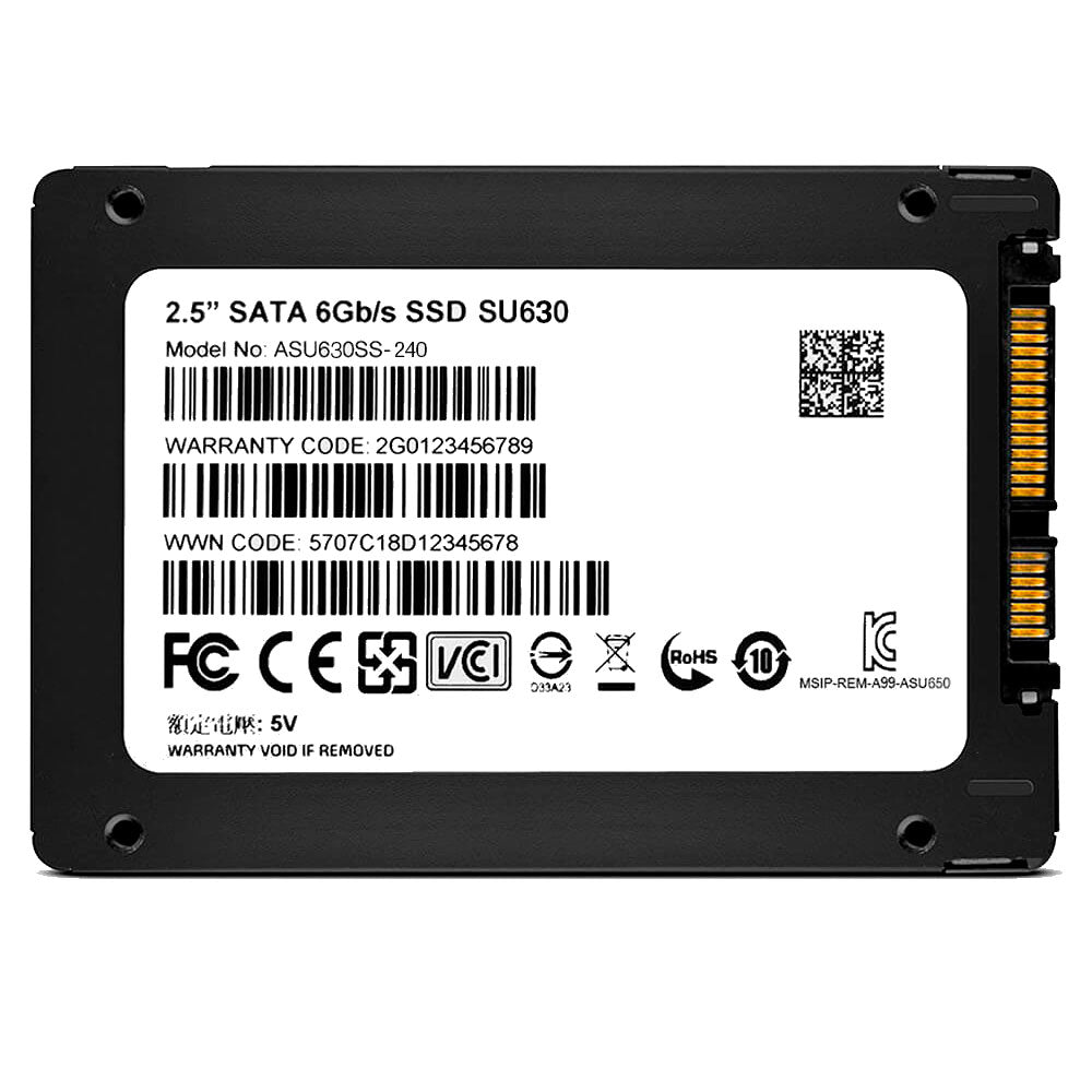 Disco De Estado Solido Ssd 240gb Adata Su630 3d Sata 2.5
