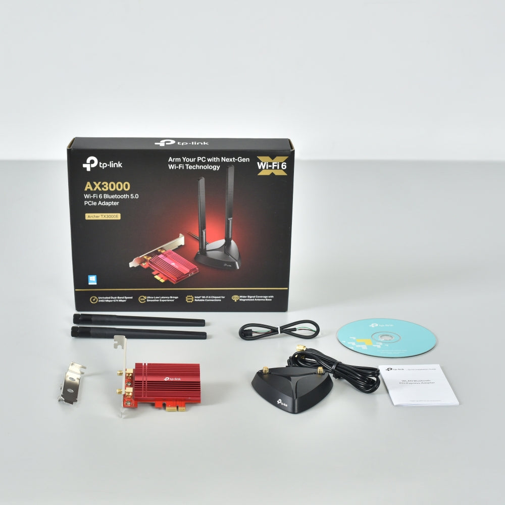 Tp-link Adaptador Wifi 6 Ax3000 Tarjeta Pcie Archer Tx3000e
