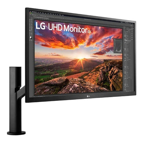 Monitor LG 27 Ergo Ips Uhd 4k Freesync 60hz 27uk580 - Negro