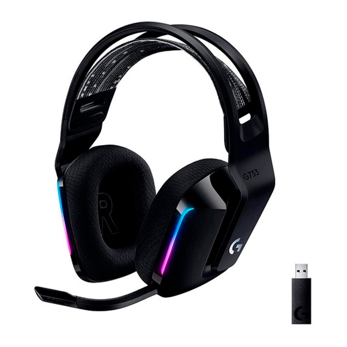Logitech G733 Diadema Gamer Inalámbrica Rgb Usb Lightspeed
