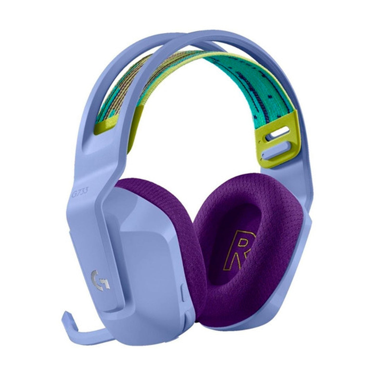 Audífonos Gamer Inalámbricos Logitech G Series G733 Lila Rgb