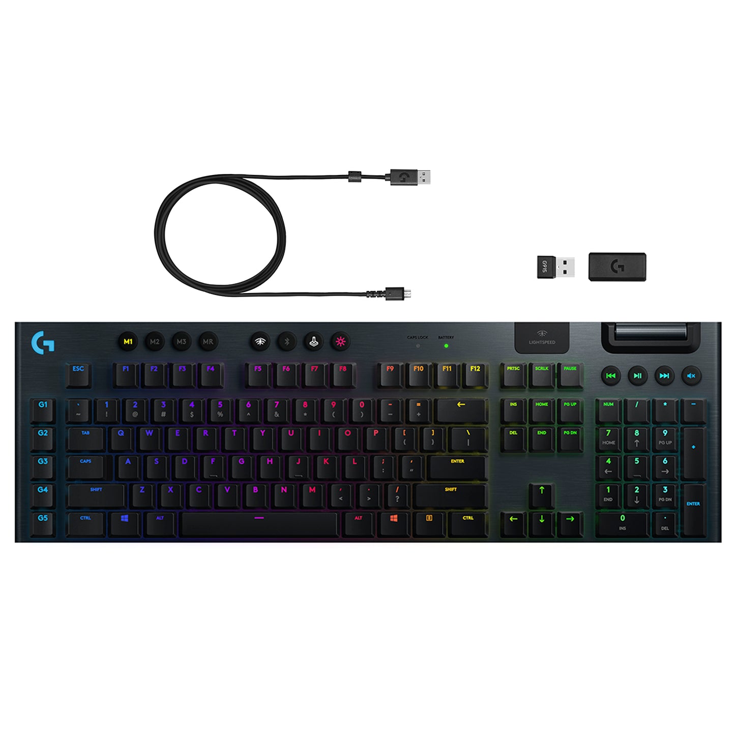 Logitech G915 Teclado Mecánico Gamer Inalámbrico Rgb Usb