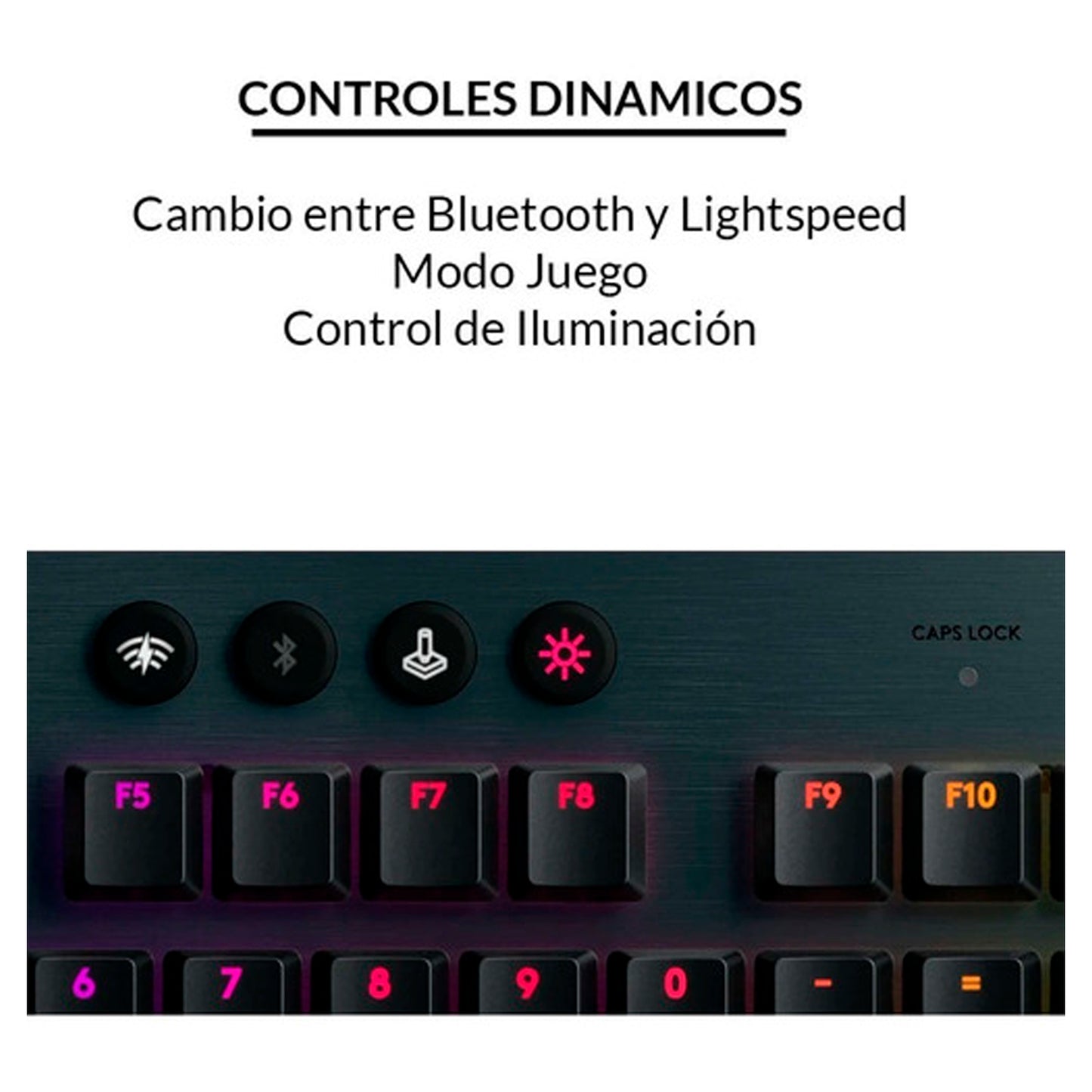 Logitech G915 Teclado Mecánico Gamer Inalámbrico Rgb Usb