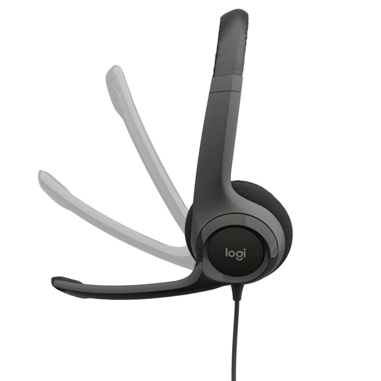 Diadema Logitech H390 Stereo Usb Typo-C - Negro