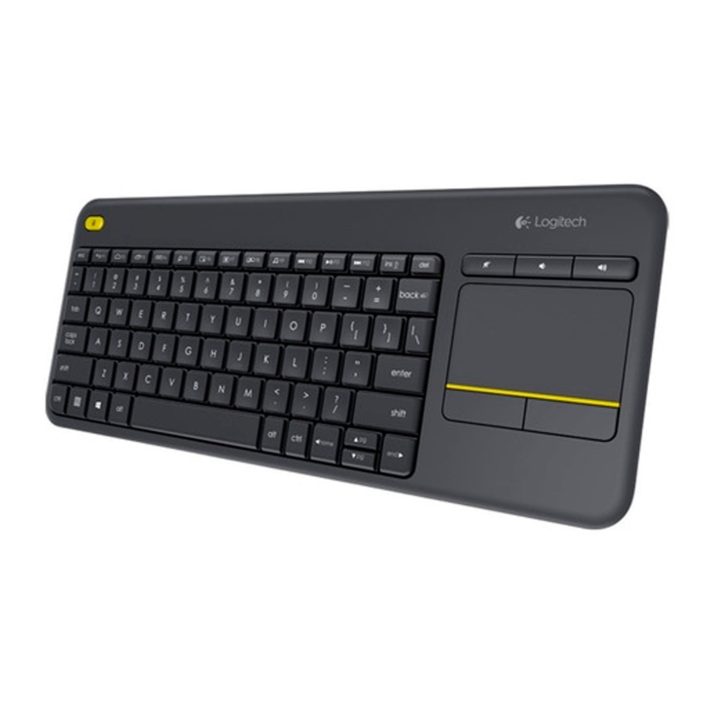 Logitech K400 Plus Teclado Inalambrico Touch Para Smart Tv