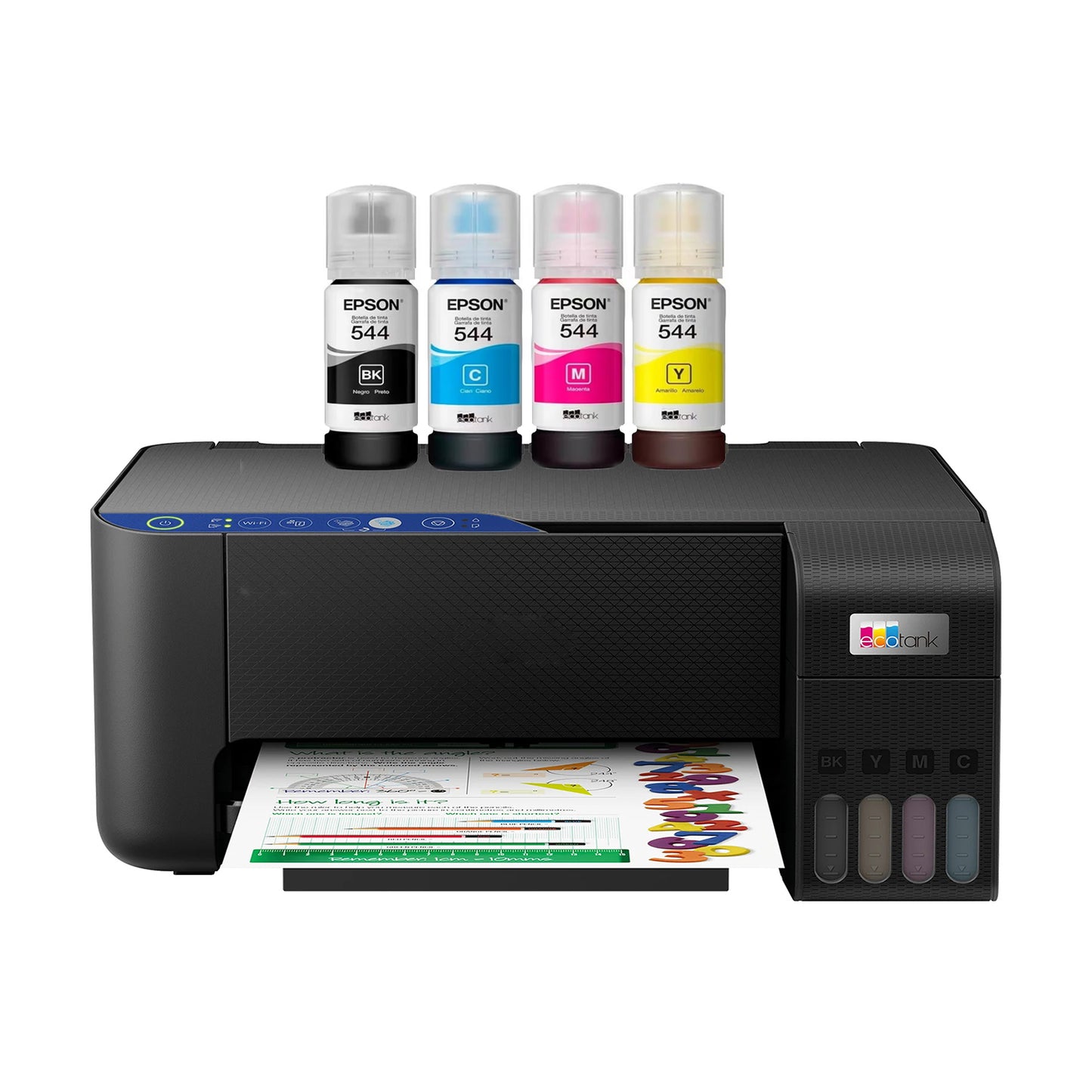 Impresora multifuncional 3 en 1 Epson EcoTank L3251 Negra