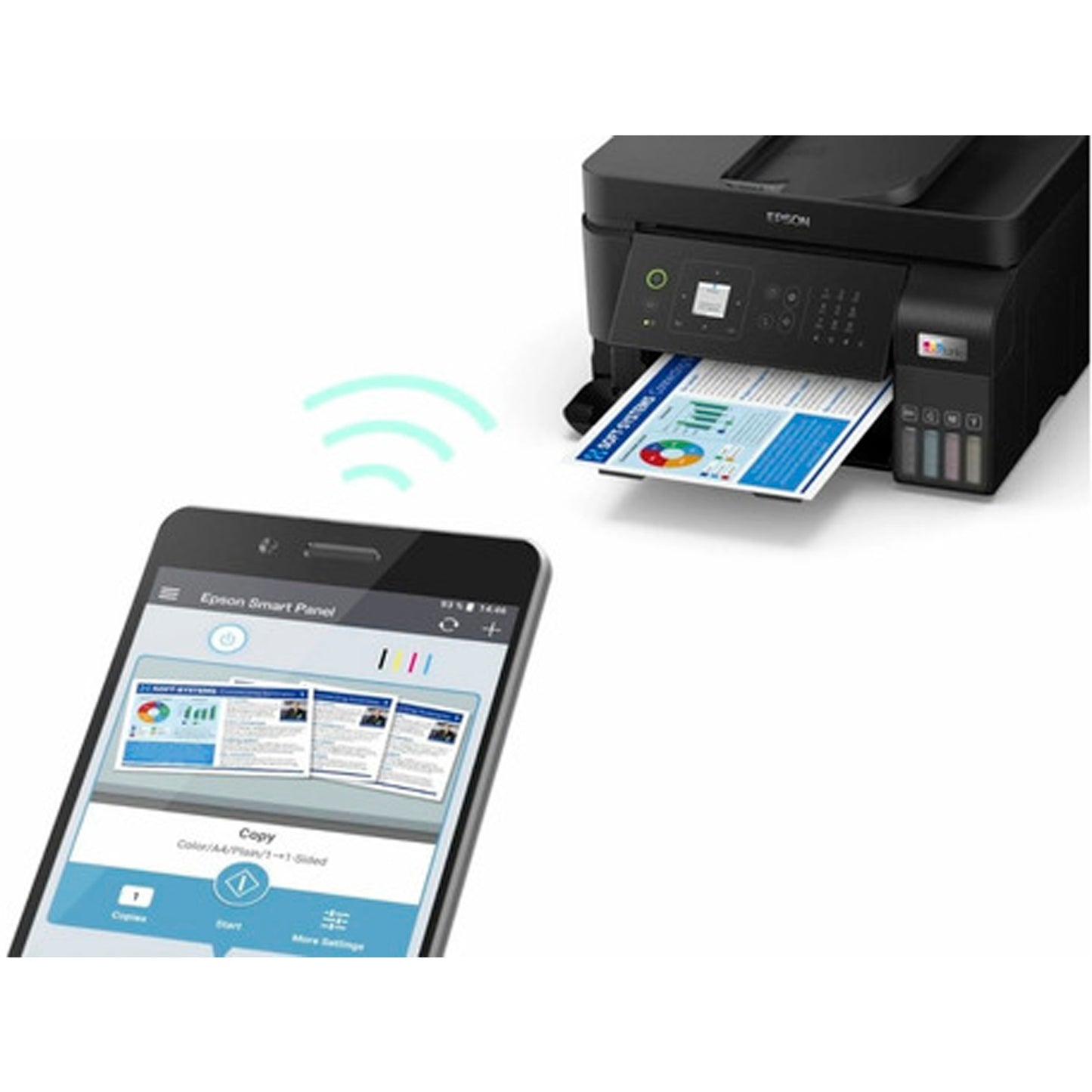 Impresora Multifuncional Epson L5590 Wifi Ecotank Pantalla
