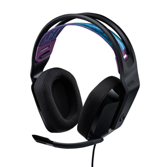 Diadema Gamer Logitech G335 3.5mm PC Xbox Play Switch Negro