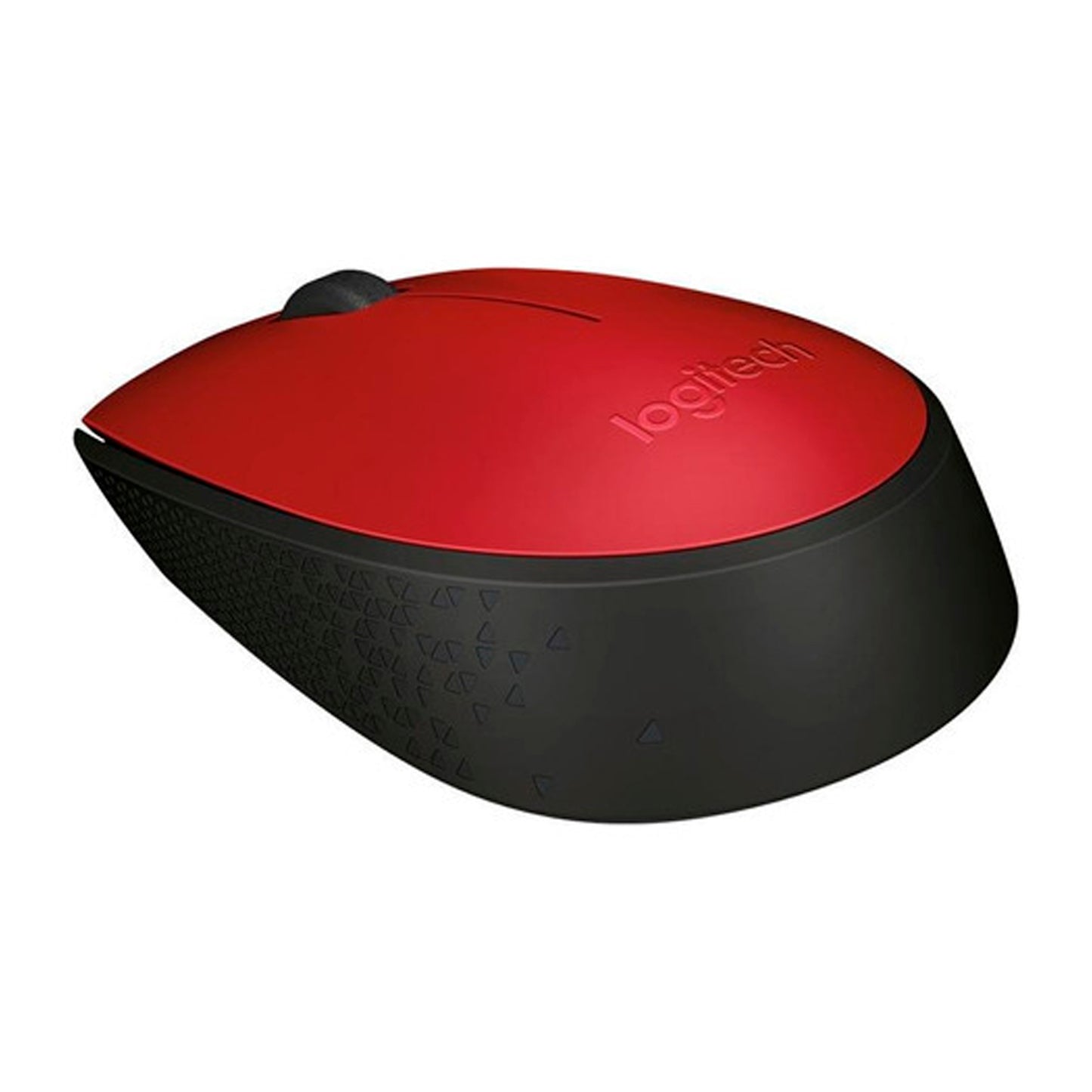 Mouse Inalámbrico Logitech M170 Rojo Y Negro