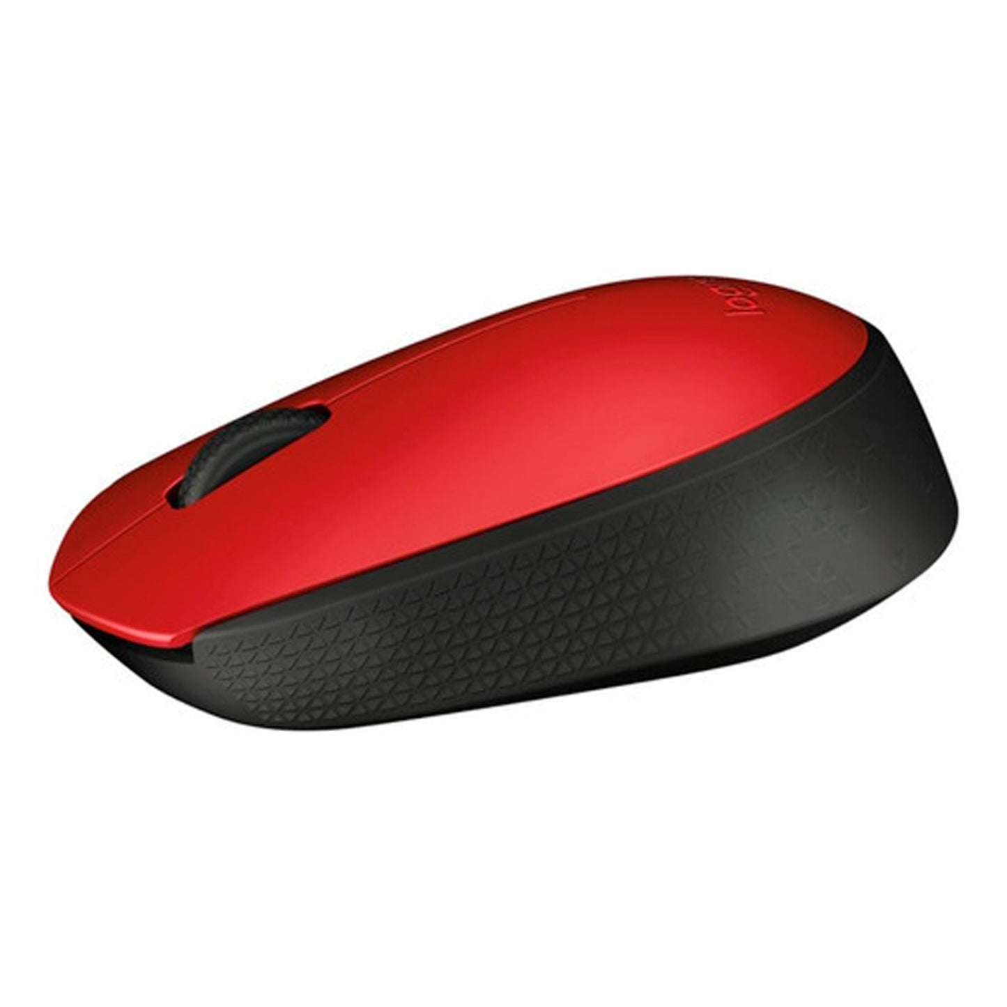 Mouse Inalámbrico Logitech M170 Rojo Y Negro