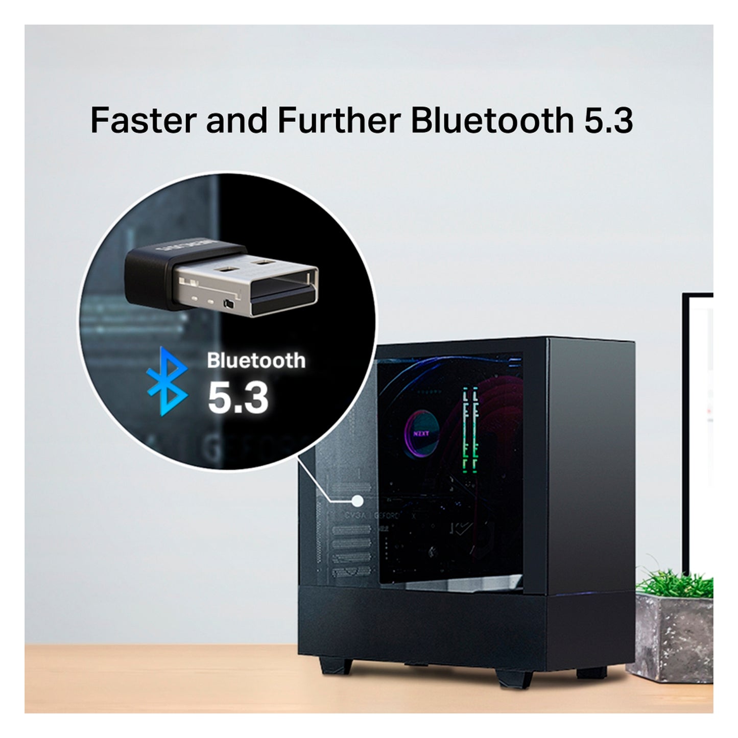 Adaptador Nano USB Bluetooth 5.3 MA530 Mercusys