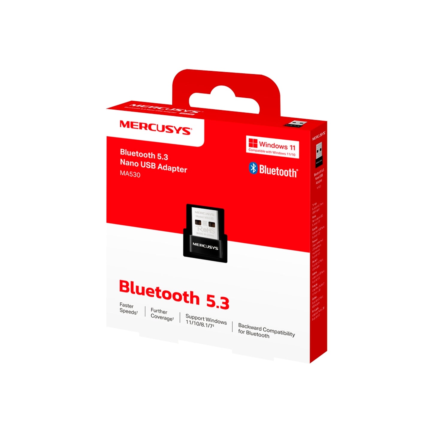 Adaptador Nano USB Bluetooth 5.3 MA530 Mercusys