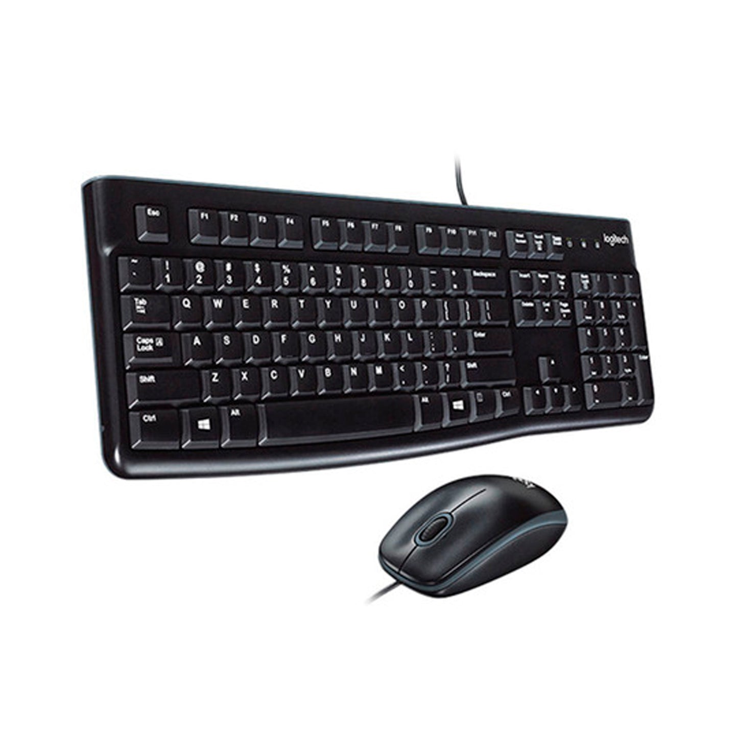 Logitech Mk120 Combo Teclado Y Mouse Usb Plug And Play Ñ