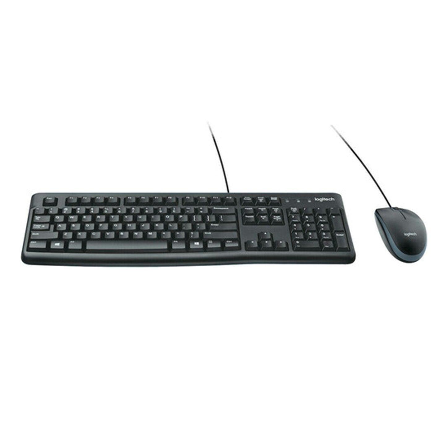 Logitech Mk120 Combo Teclado Y Mouse Usb Plug And Play Ñ