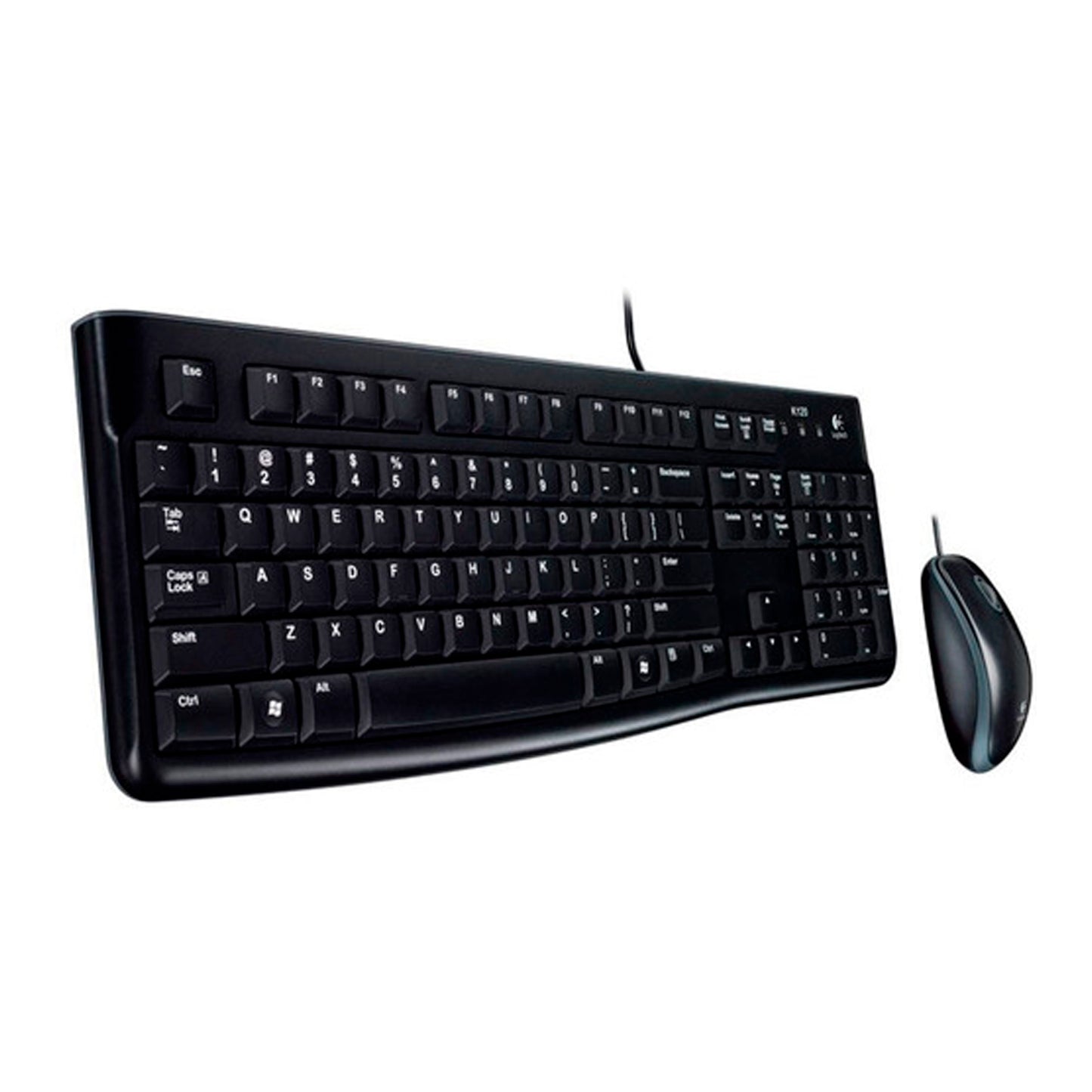 Logitech Mk120 Combo Teclado Y Mouse Usb Plug And Play Ñ