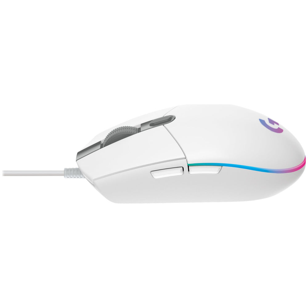 Mouse De Juego Logitech G Series Lightsync G203 Blanco