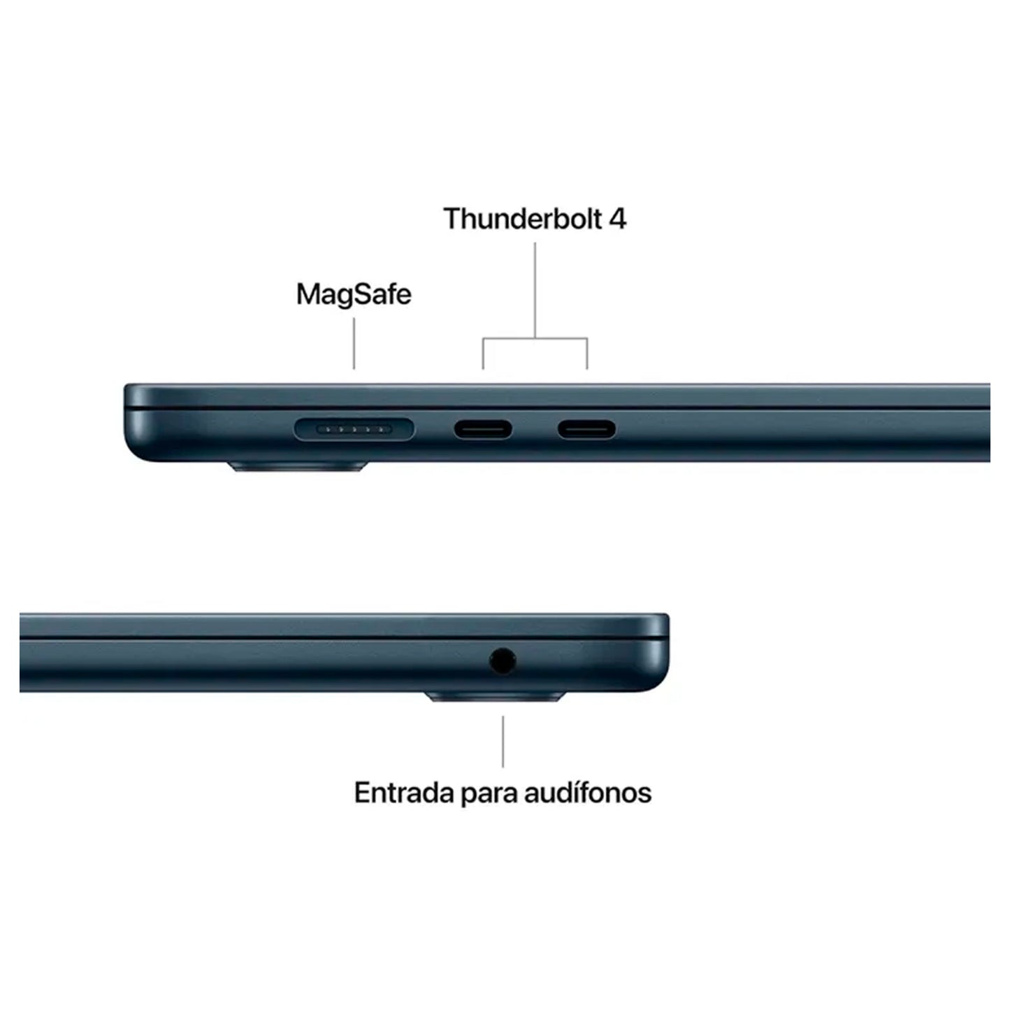 Portátil Apple MacBook Air M4 16GB 256GB Retina 15 - Azul