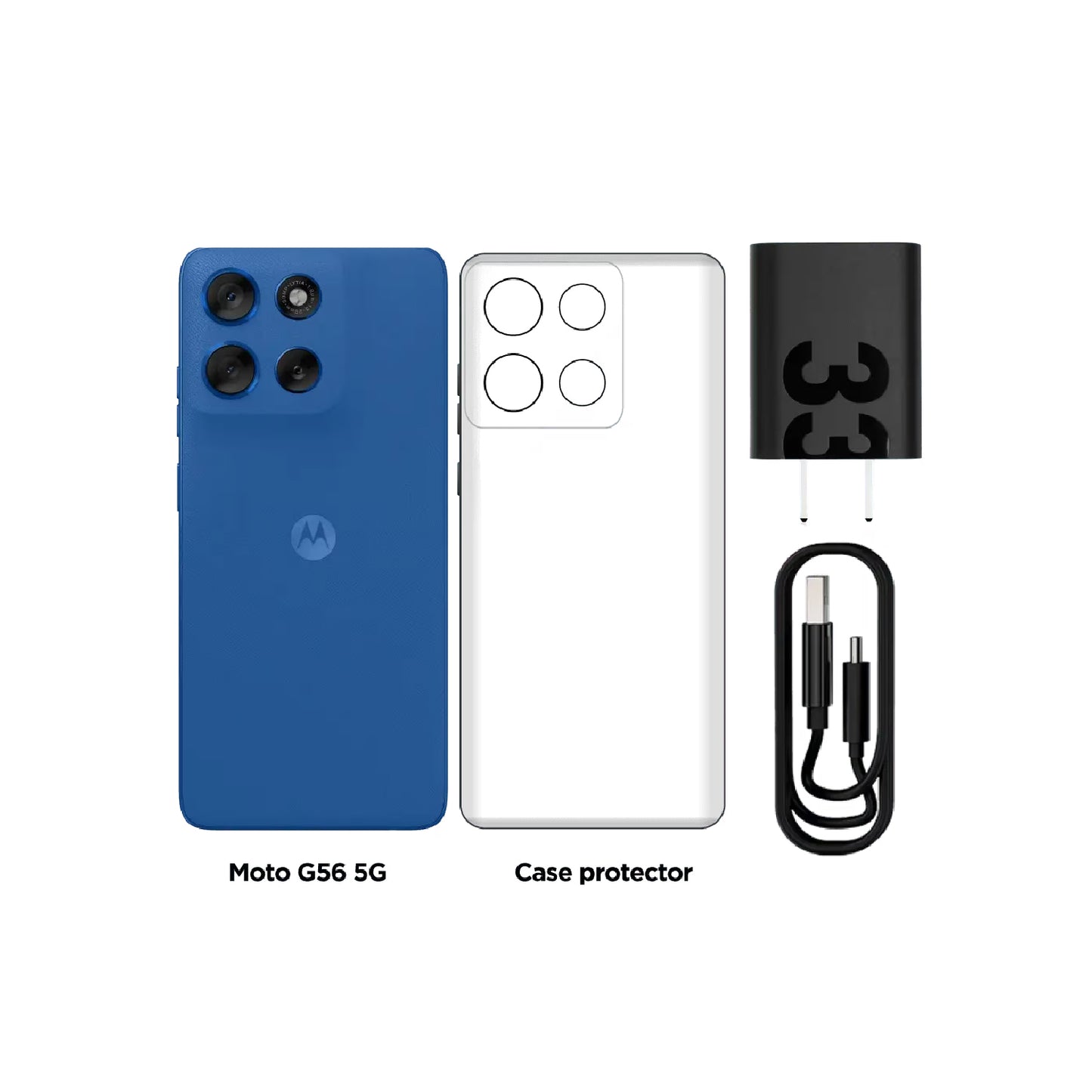 Celular Motorola Moto G56 5G 8GB 256GB - Azul