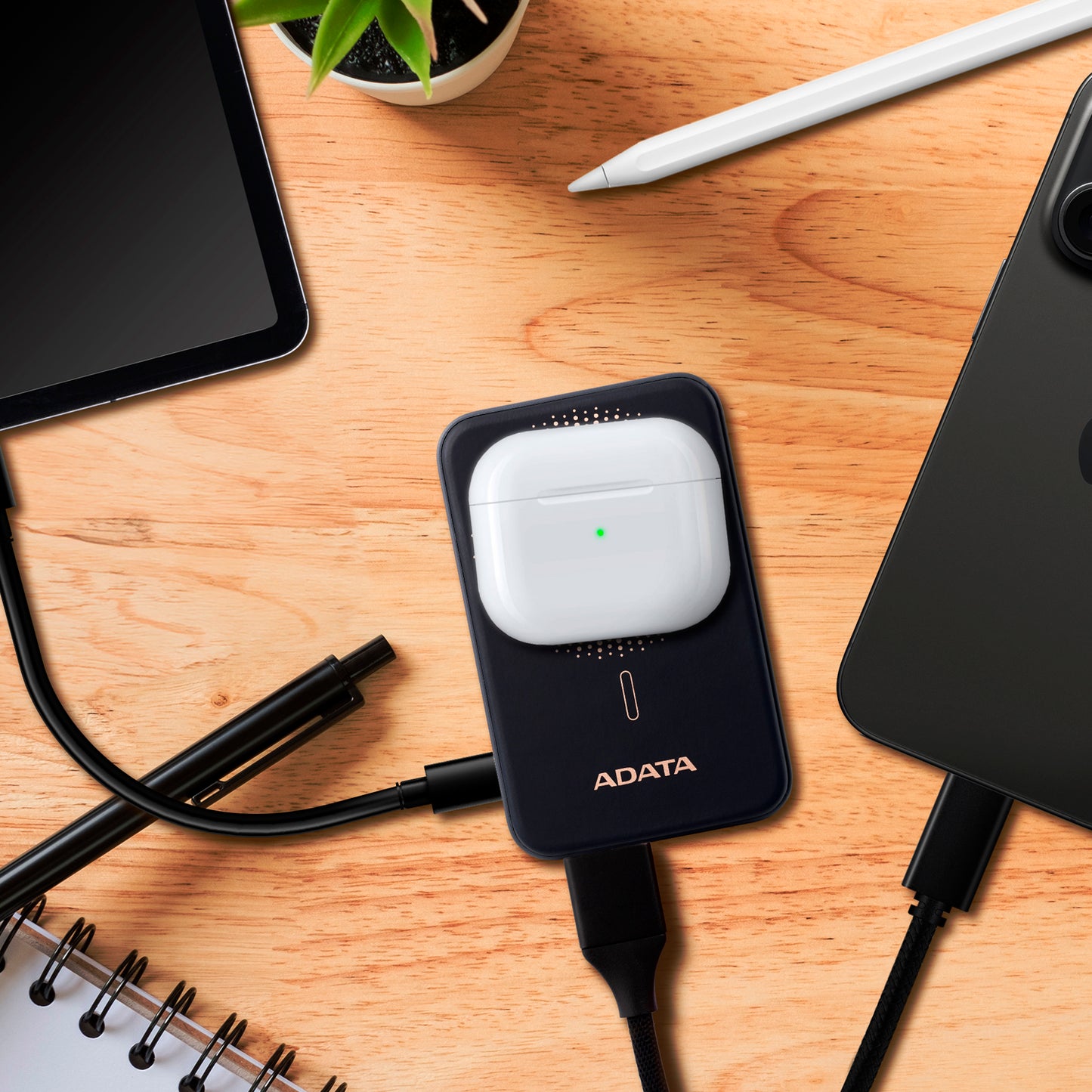 Power Bank Adata 10000 Mah PR100-12BK Multi Carga - Negro