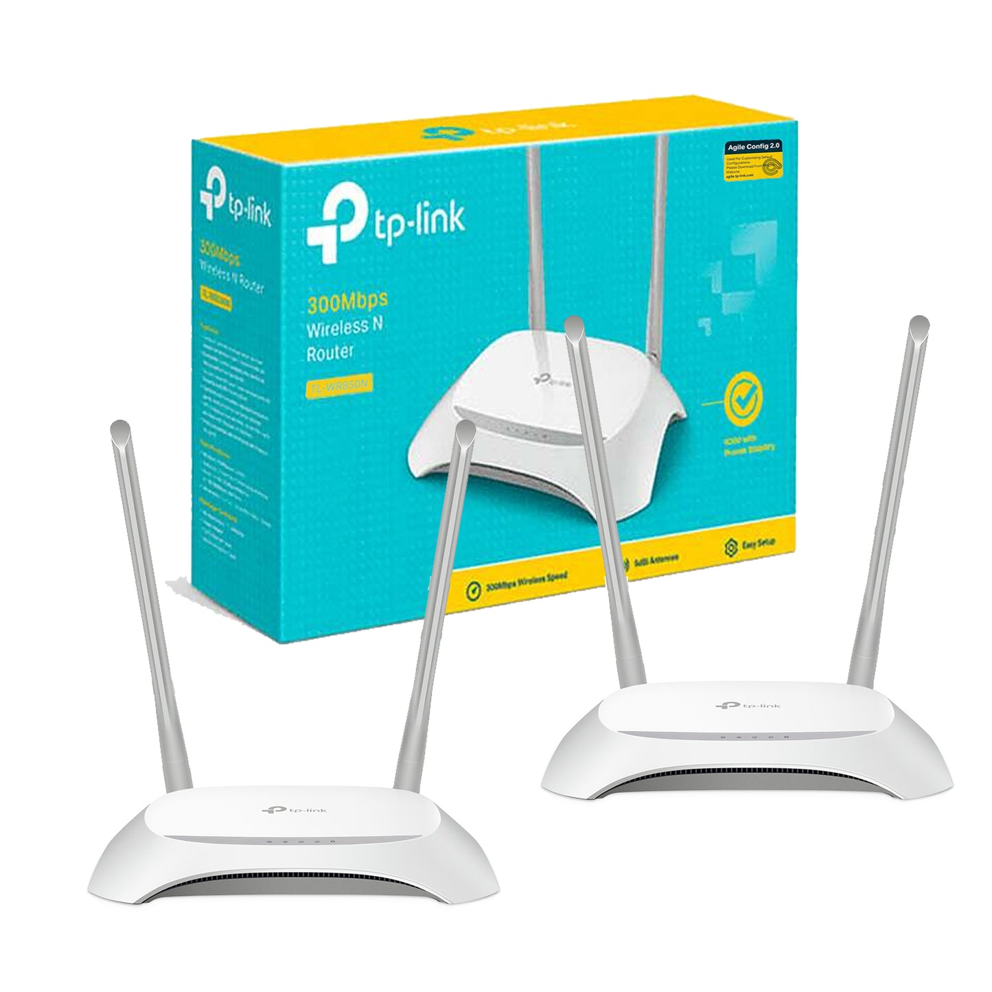 Router Tp-link Tl-wr850n 300mbps Inalambrico 2 X Unidades
