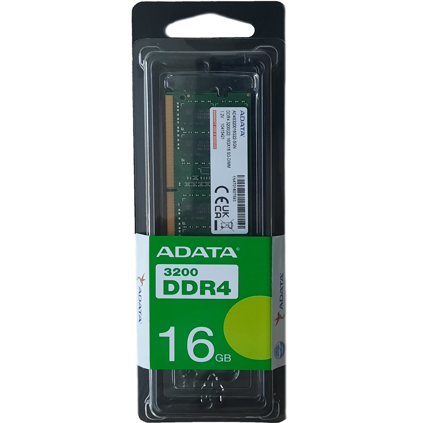 Memoria Ram Adata Para Portatil 16gb 3200mhz