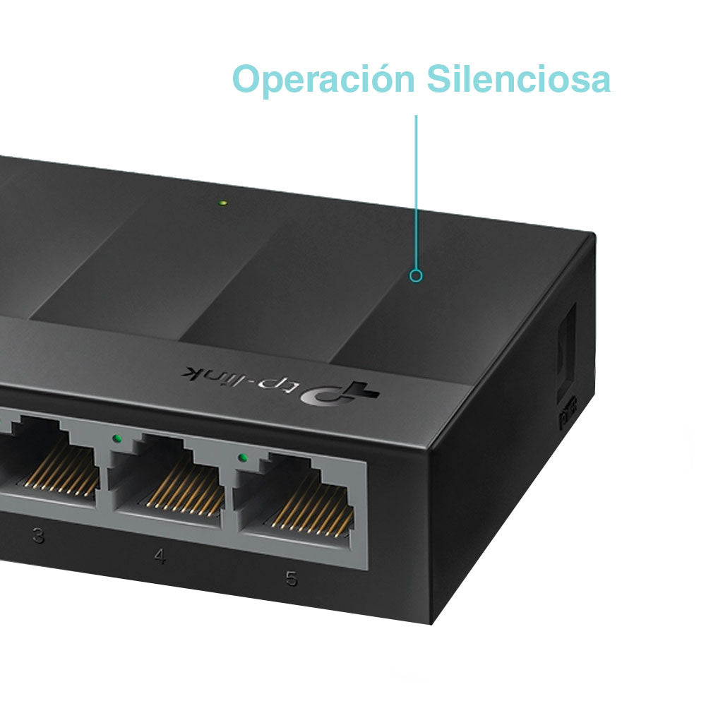Switch De Escritorio Gigabit 5 Puertos Ls1005g Tp-link