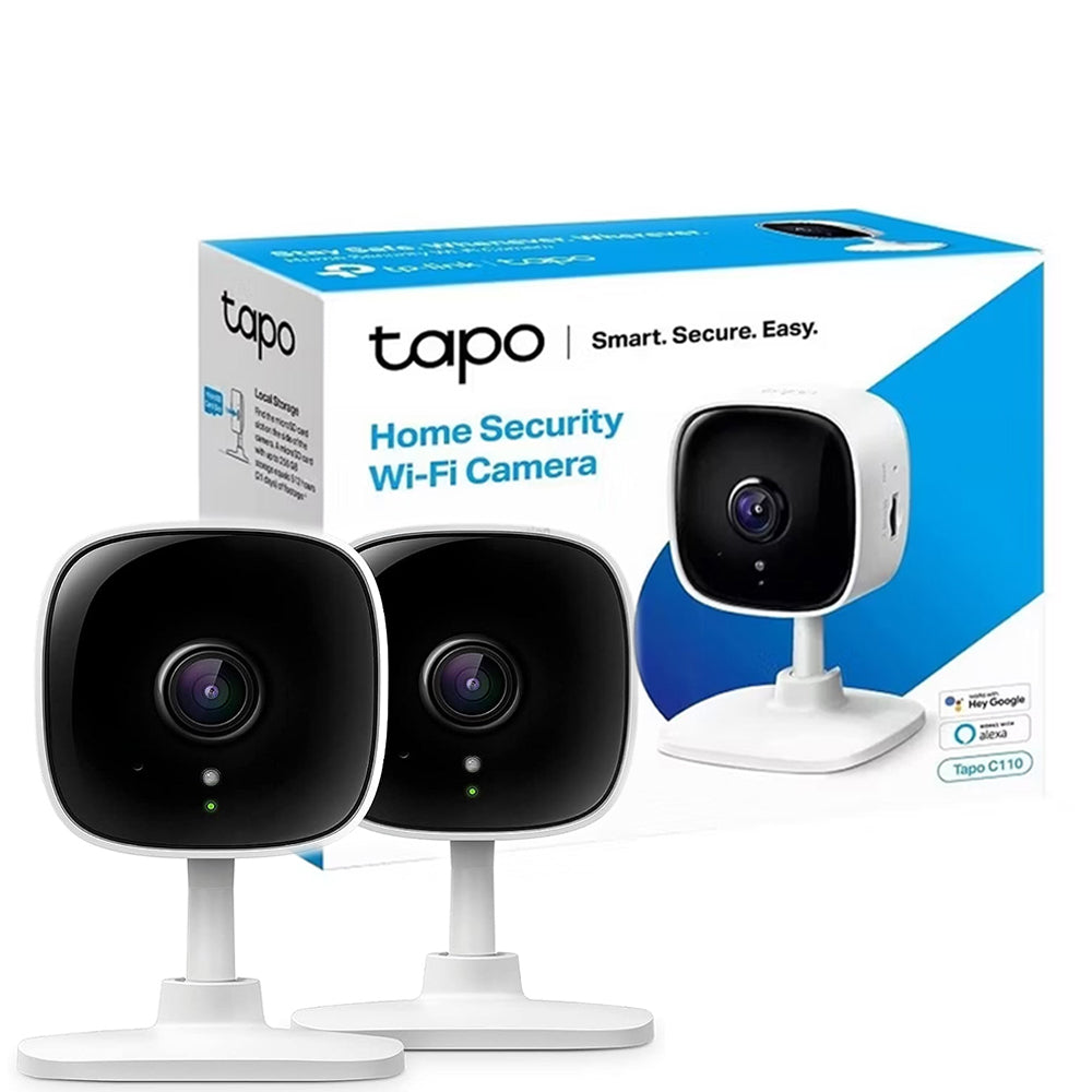 Tapo C110 Camara De Seguridad Wi-fi Audio Uhd X2 Unidades