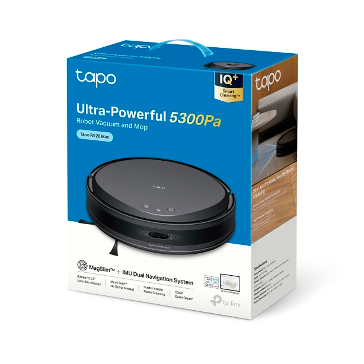 Aspiradora Robot Tp-link Tapo Rv20 Max MagSlim