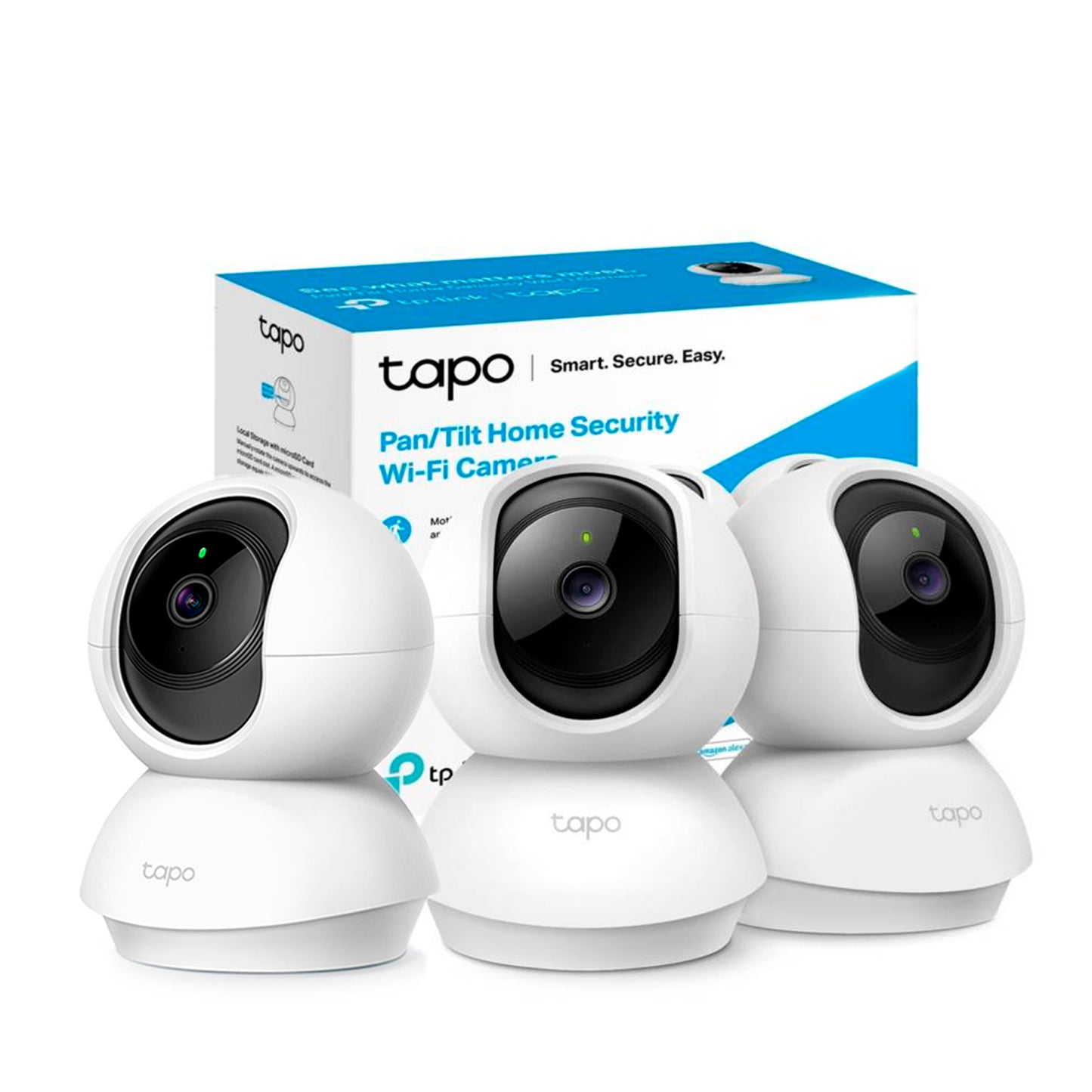 Tp-link Tapo C210 Camara De Seguridad Wifi 2k X3 Unidades